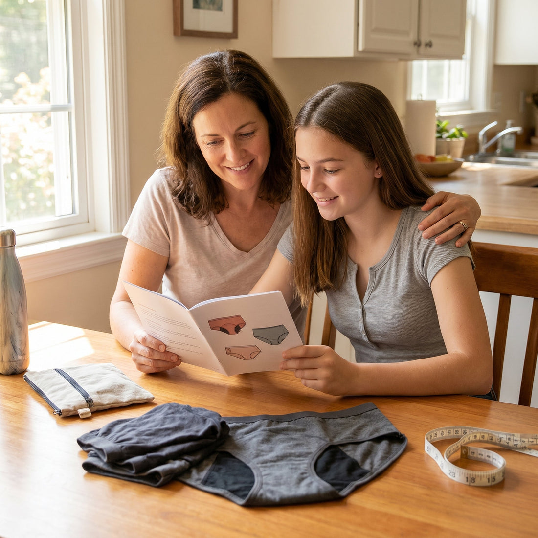 Première culotte menstruelle : le guide pour ados et débutantes
