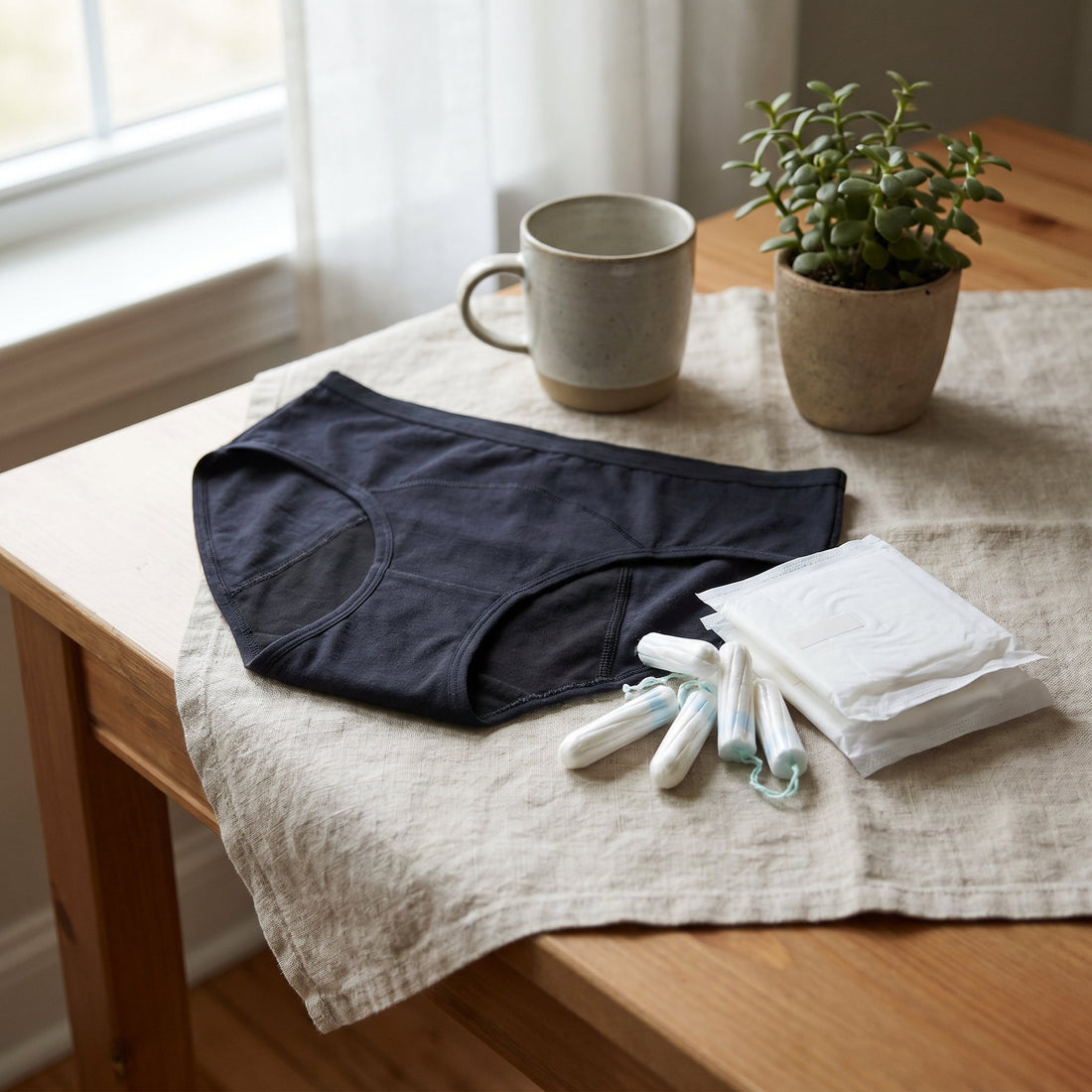 Culotte menstruelle vs tampons et serviettes : le comparatif