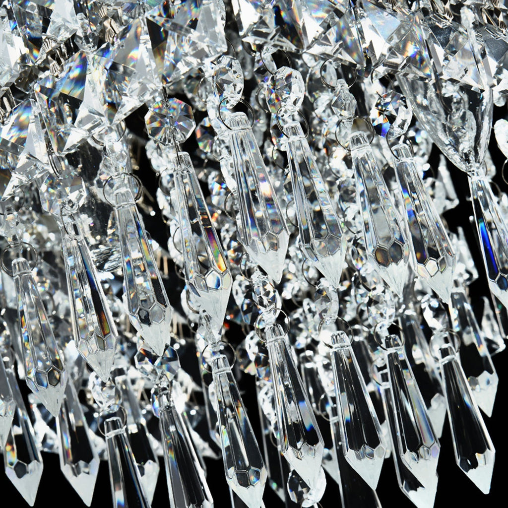 Plafonnier Carré Cristal Couloir