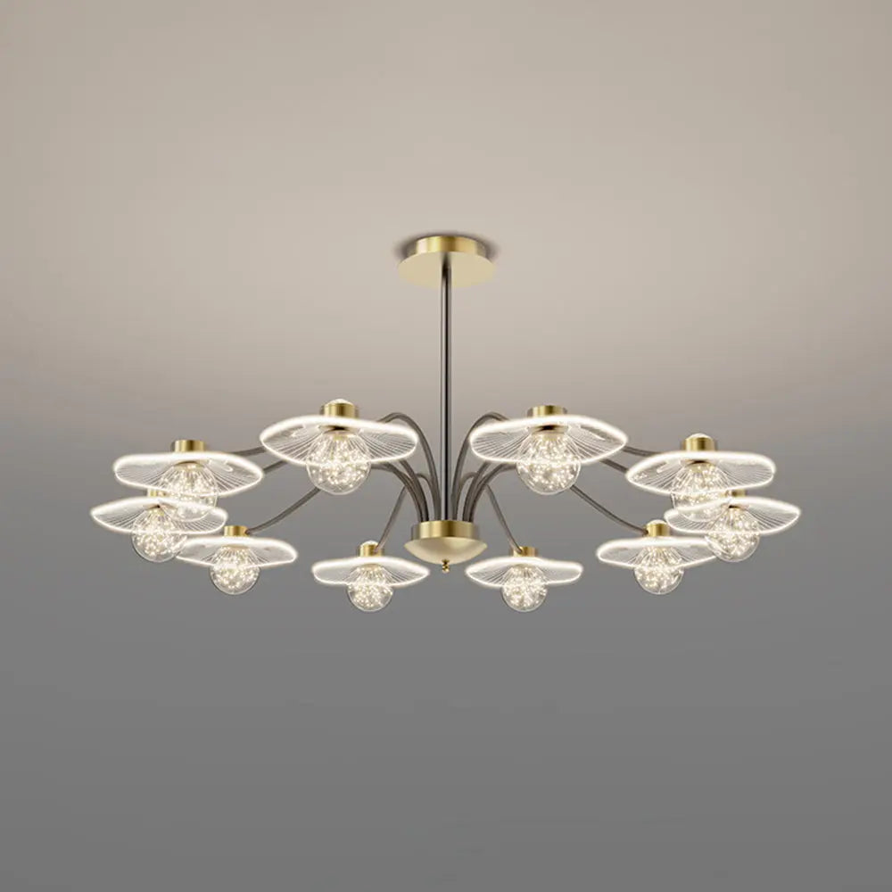 Plafonnier Moderne en Métal Luxe