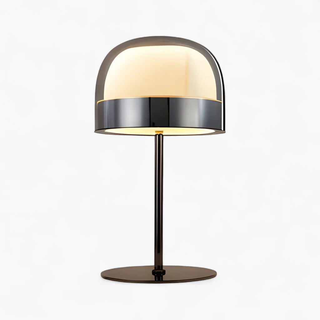 Lampe De Chevet En Verre Transparent