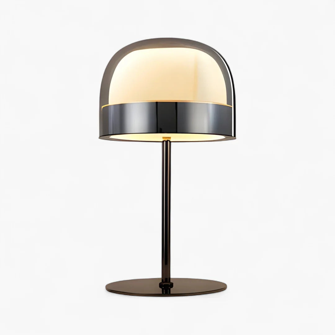 Lampe De Chevet En Verre Transparent