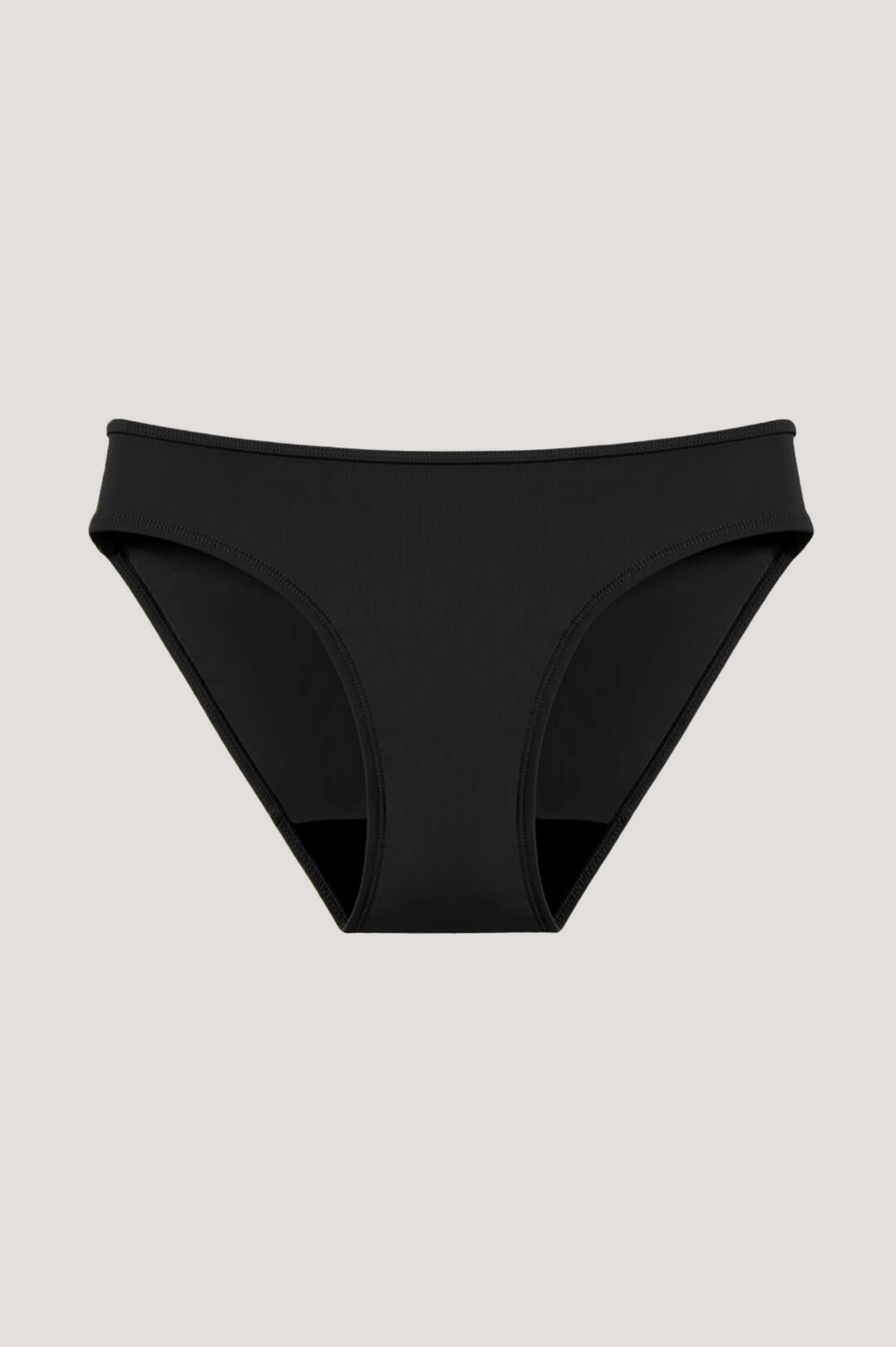 Bas de Maillot de Bain Menstruel Noir