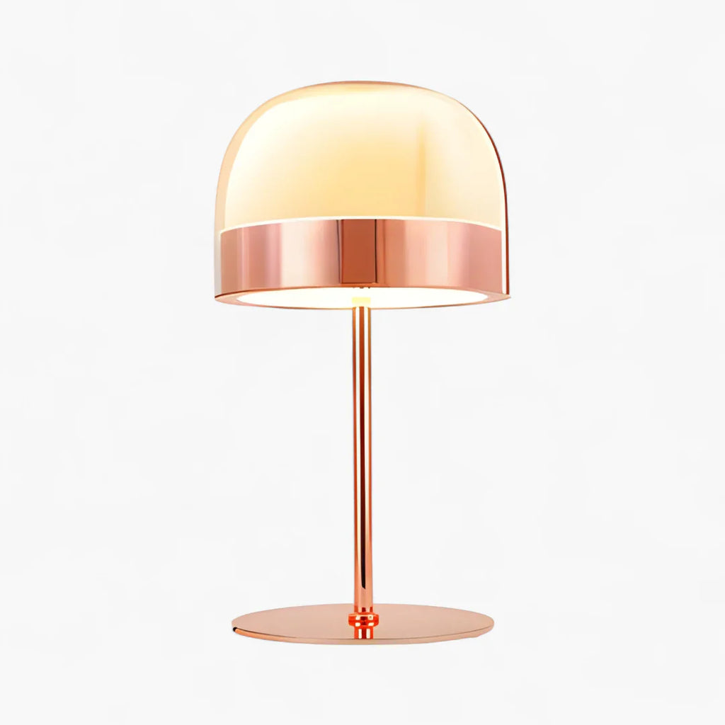 Lampe De Chevet En Verre Transparent