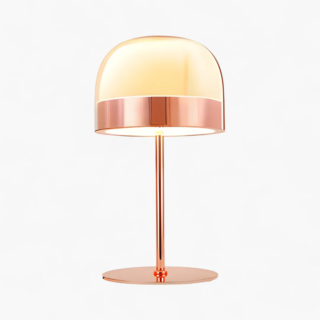 Lampe De Chevet En Verre Transparent