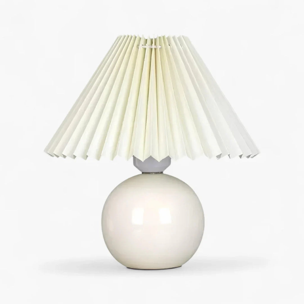 Lampe De Chevet Abat Jour Plissé