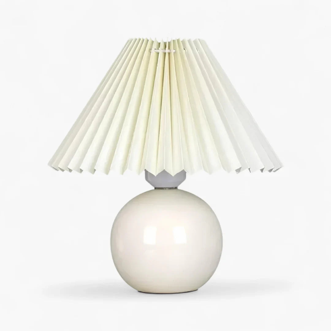 Lampe De Chevet Abat Jour Plissé