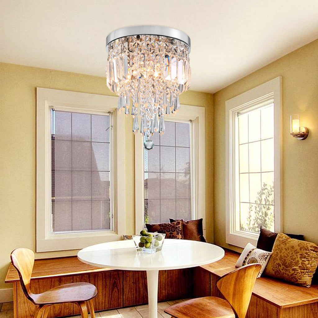 Lustre Cristal Argenté