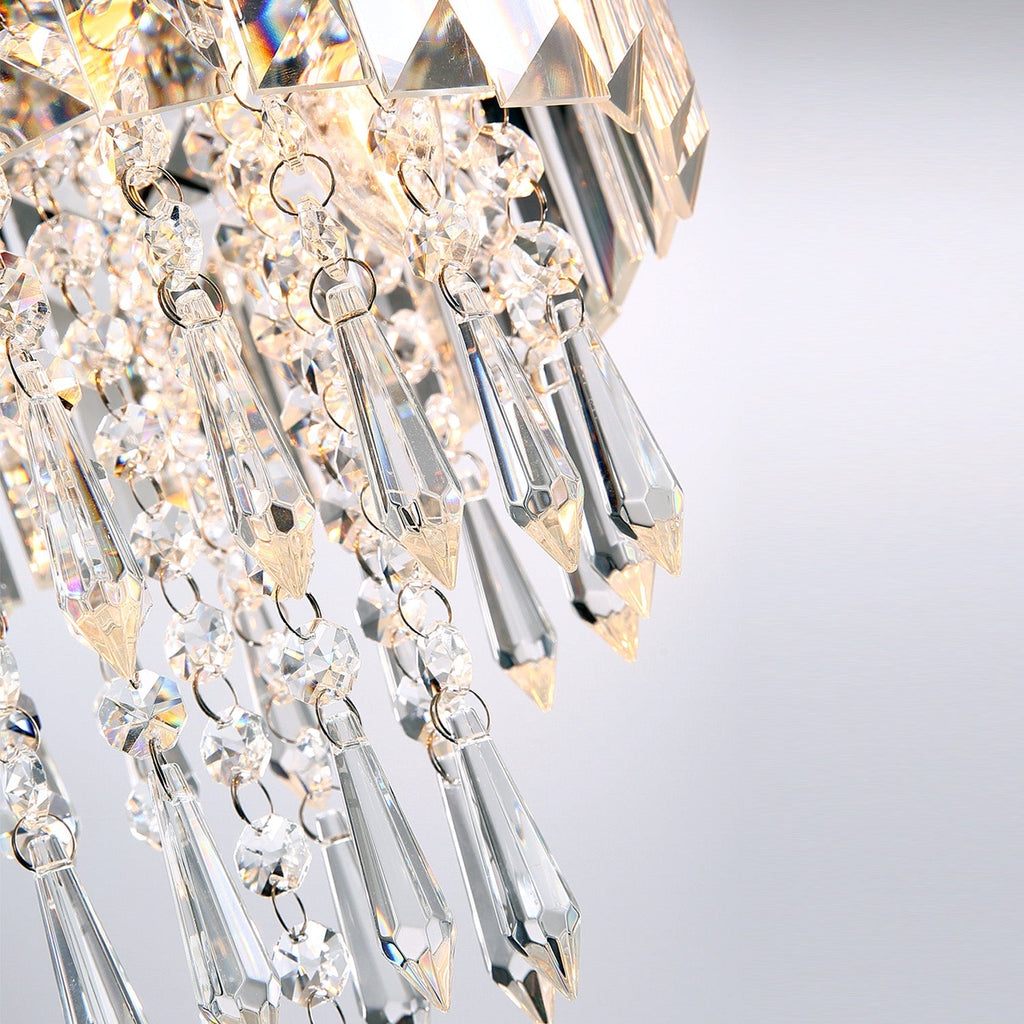 Lustre Cristal Argenté