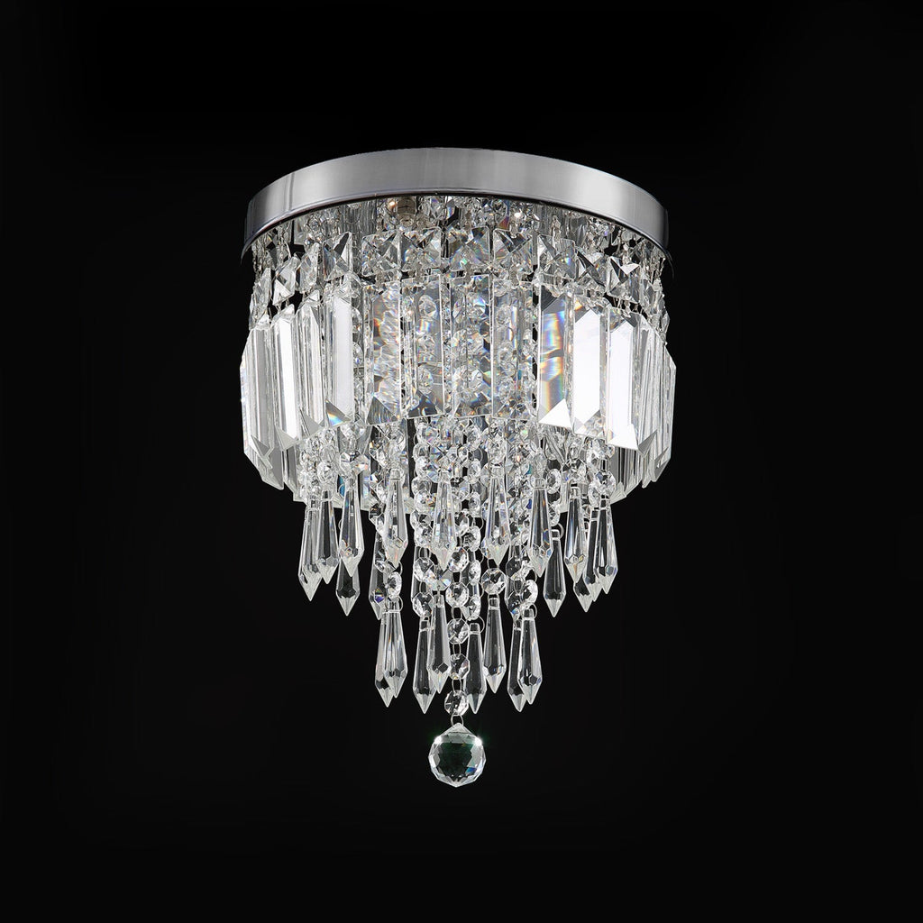 Lustre Cristal Argenté
