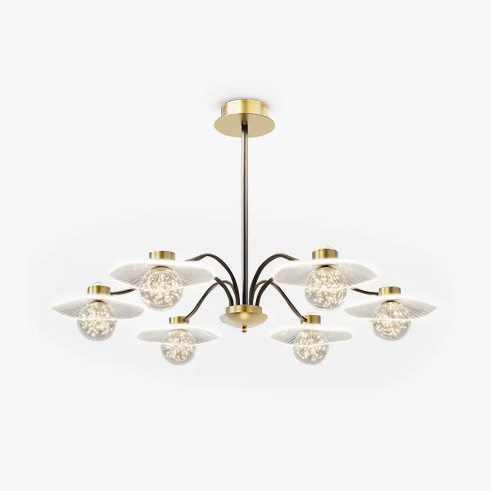 Plafonnier Moderne en Métal Luxe
