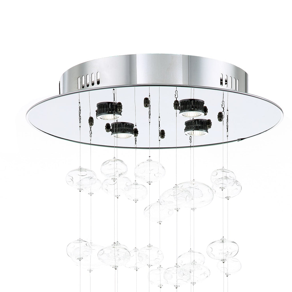 Lustre Rond Métal Salle à Manger