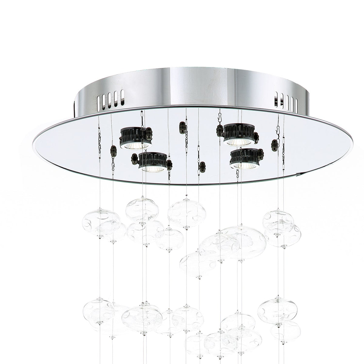 Lustre Rond Métal Salle à Manger