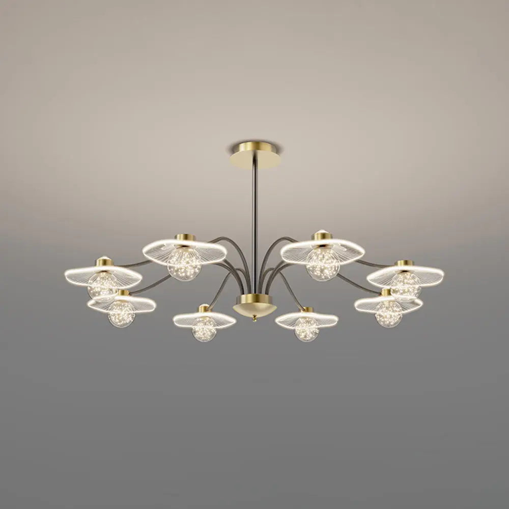 Plafonnier Moderne en Métal Luxe