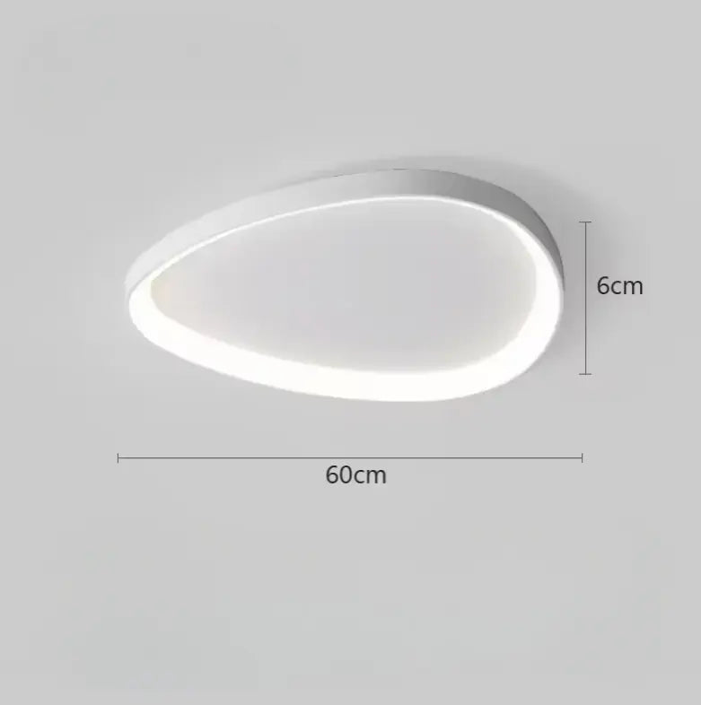 Plafonnier LED Rond Design Épuré
