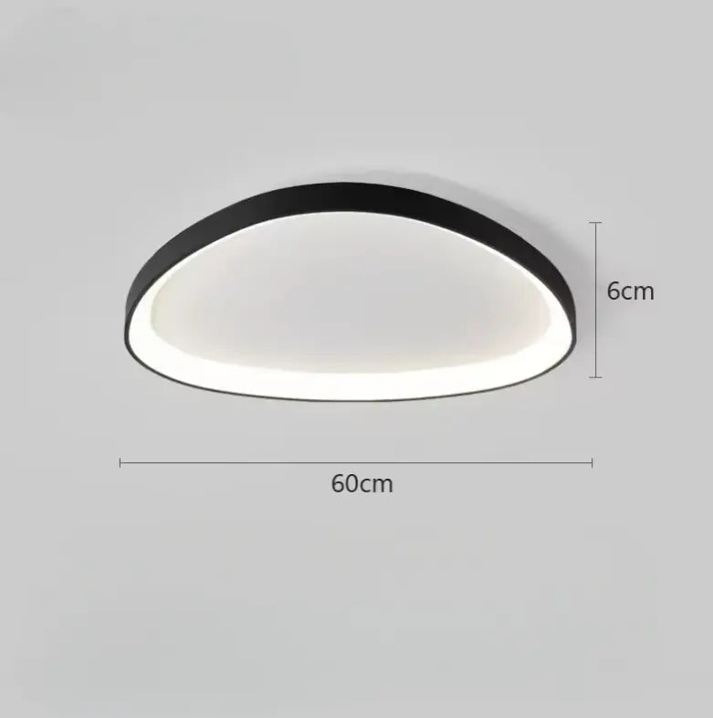 Plafonnier LED Rond Design Épuré
