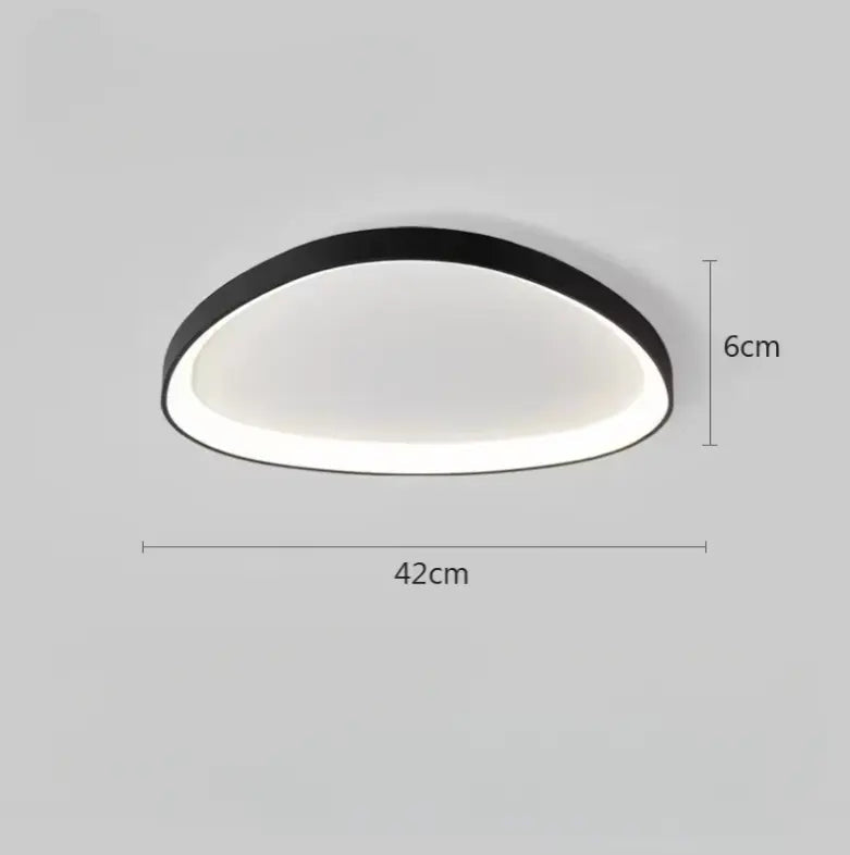 Plafonnier LED Rond Design Épuré