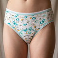 Culotte Menstruelle à Motif Fleuri pour Ado
