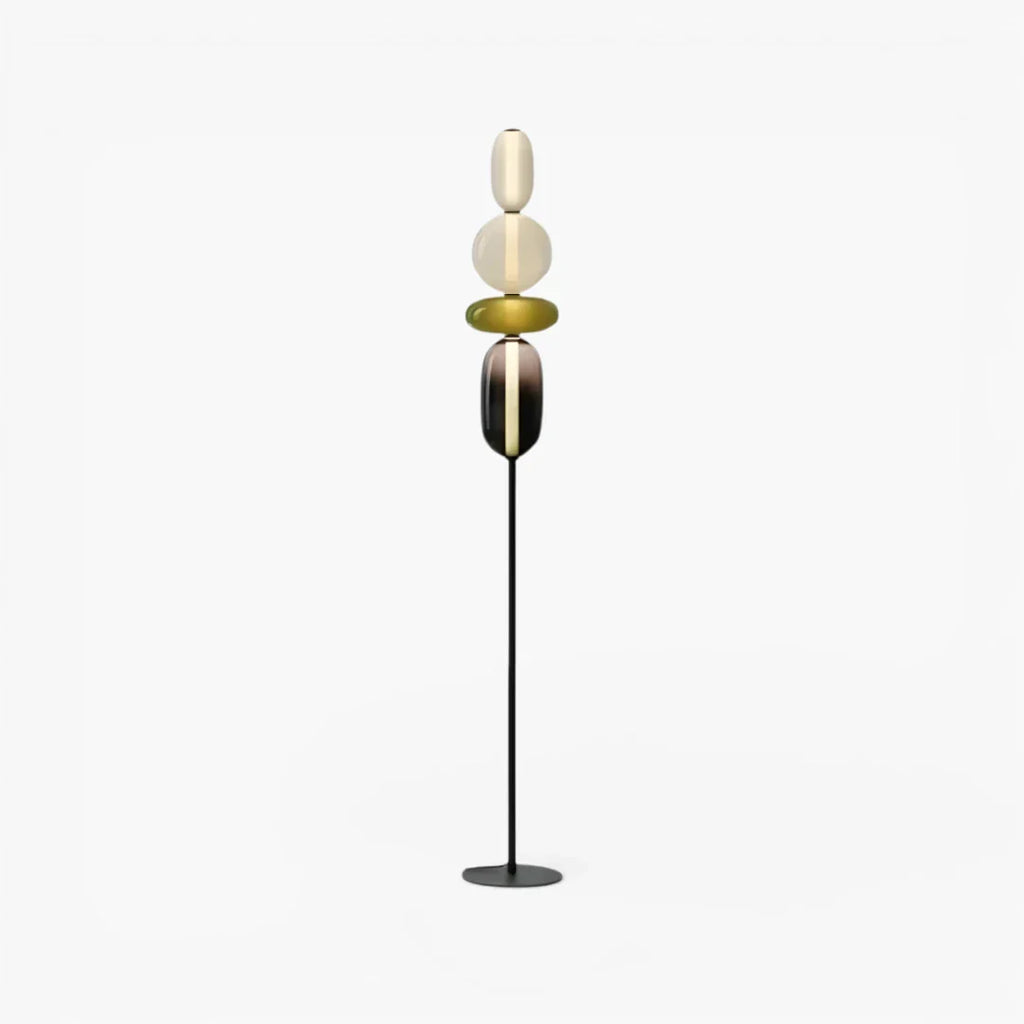 Lampe Sur Pied En Verre