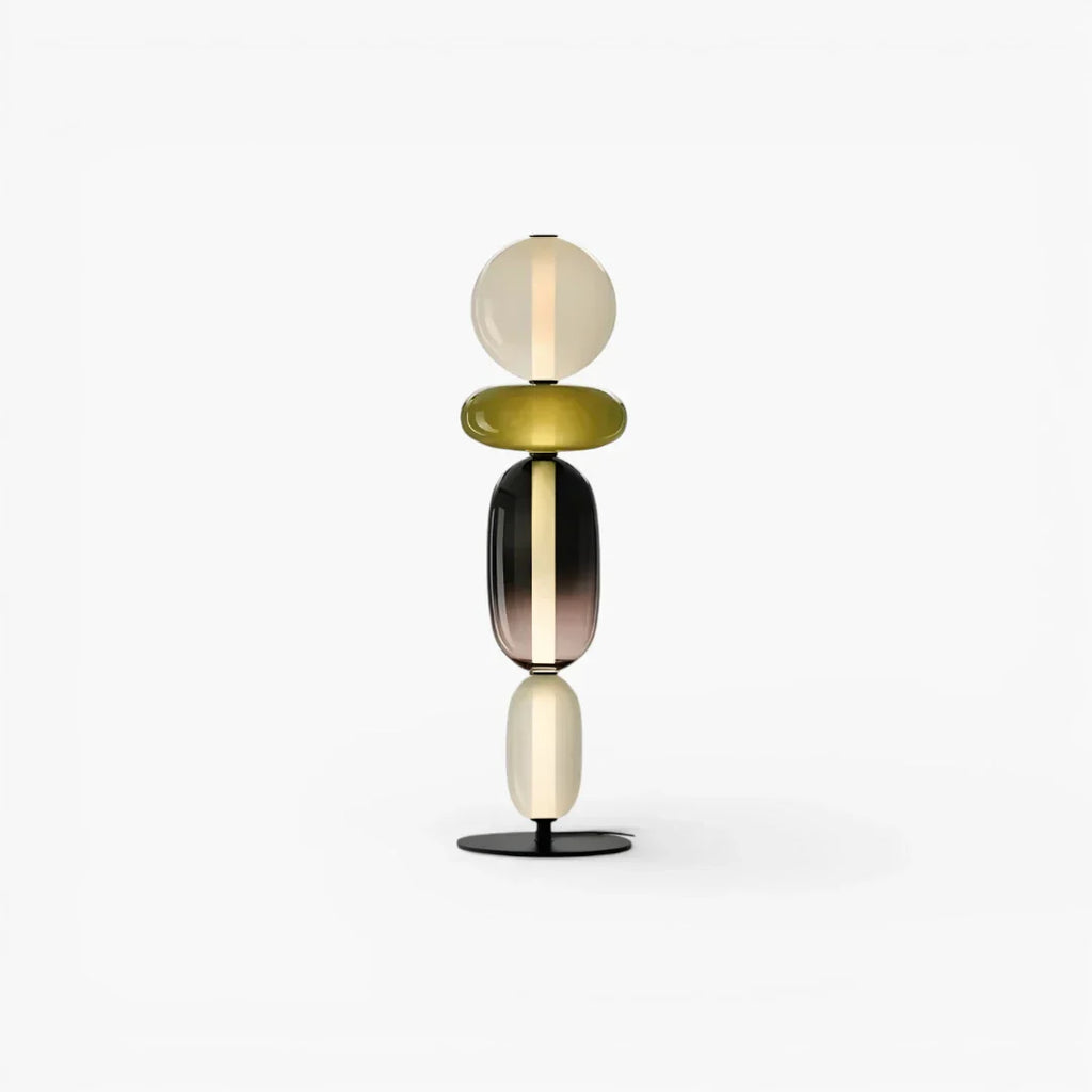 Lampe Sur Pied En Verre