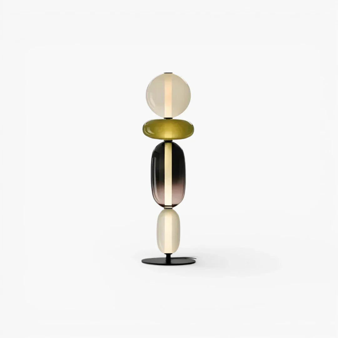 Lampe Sur Pied En Verre