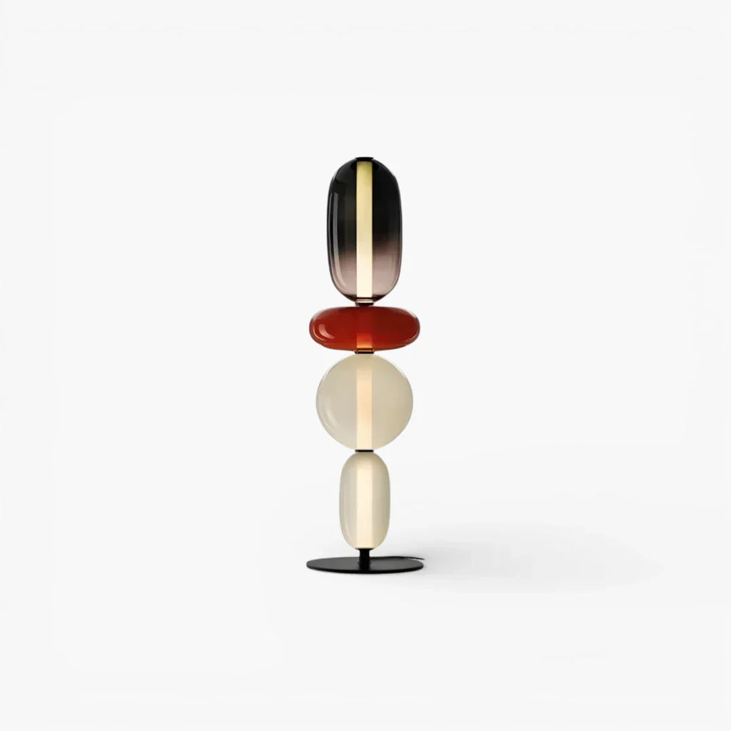 Lampe Sur Pied En Verre