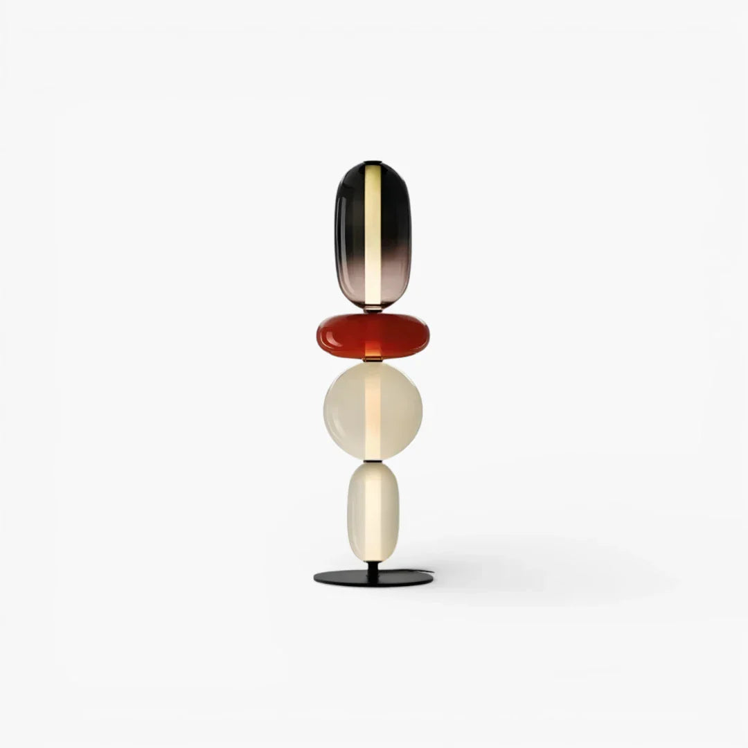 Lampe Sur Pied En Verre