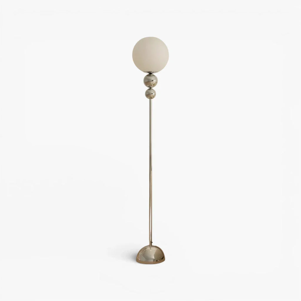 Lampe Sur Pied Globe En Verre