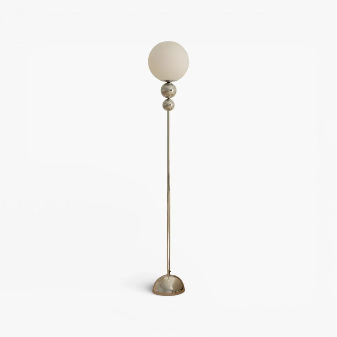 Lampe Sur Pied Globe En Verre