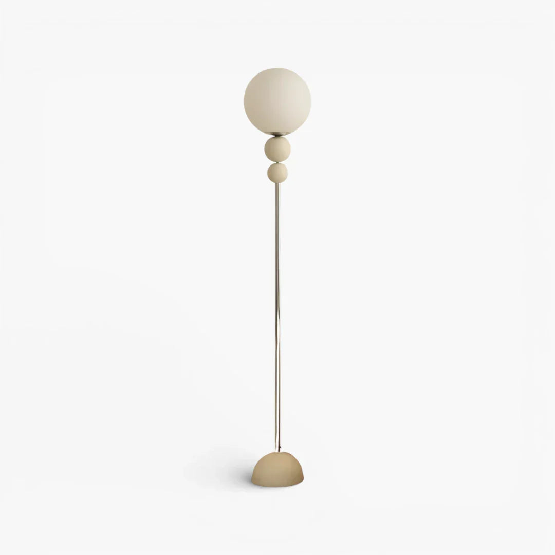 Lampe Sur Pied Globe En Verre