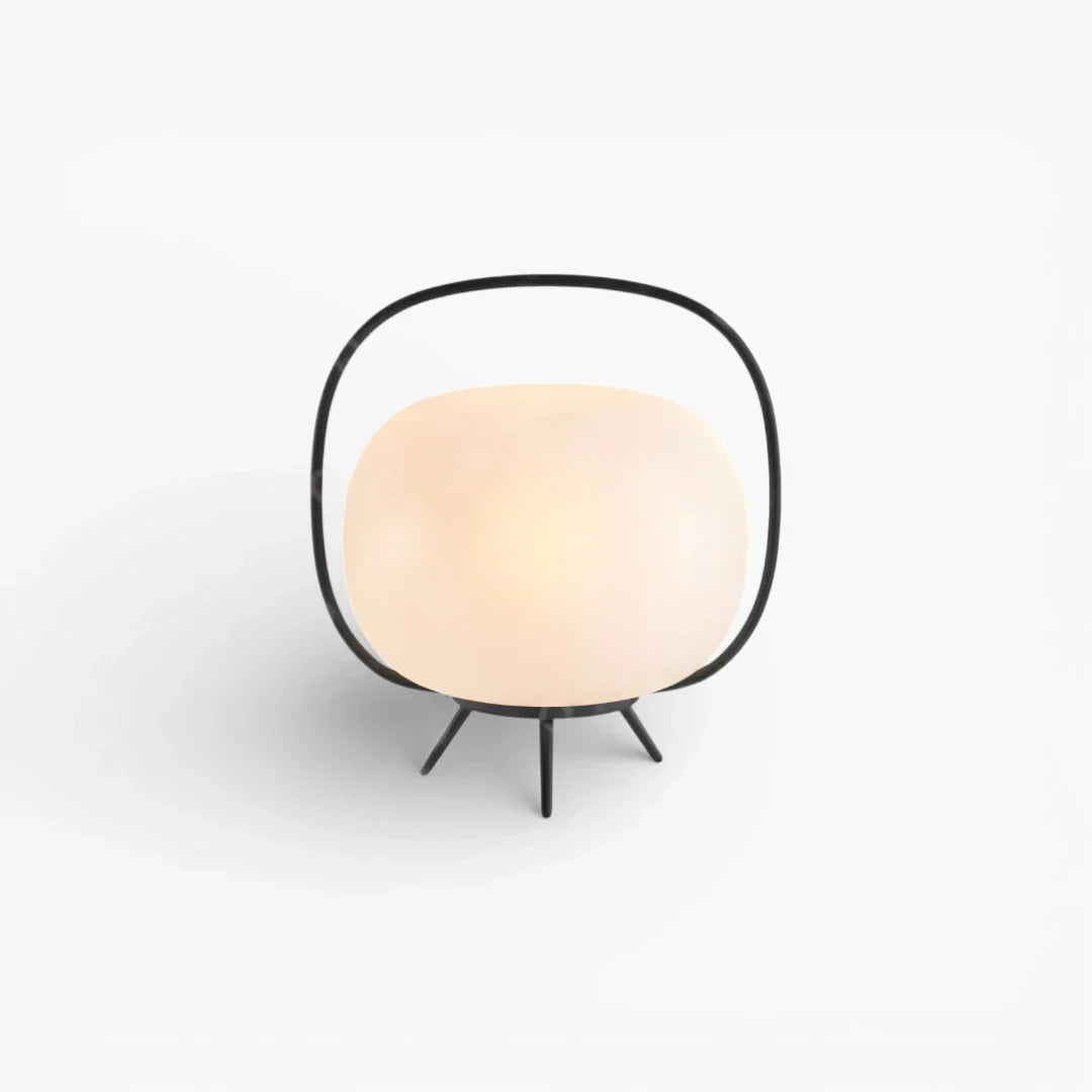Lampe De Chevet Art Deco En Verre