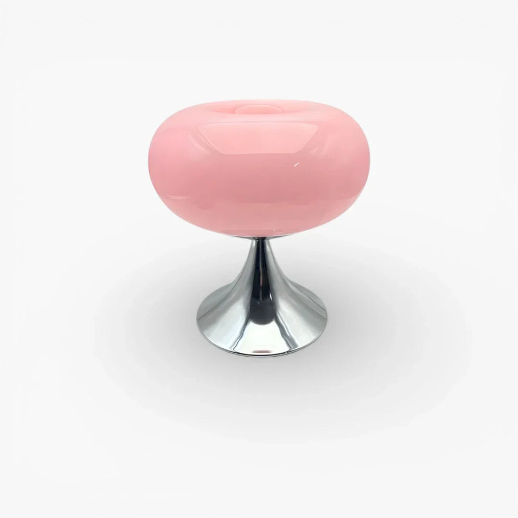 Lampe De Chevet En Verre Coloré