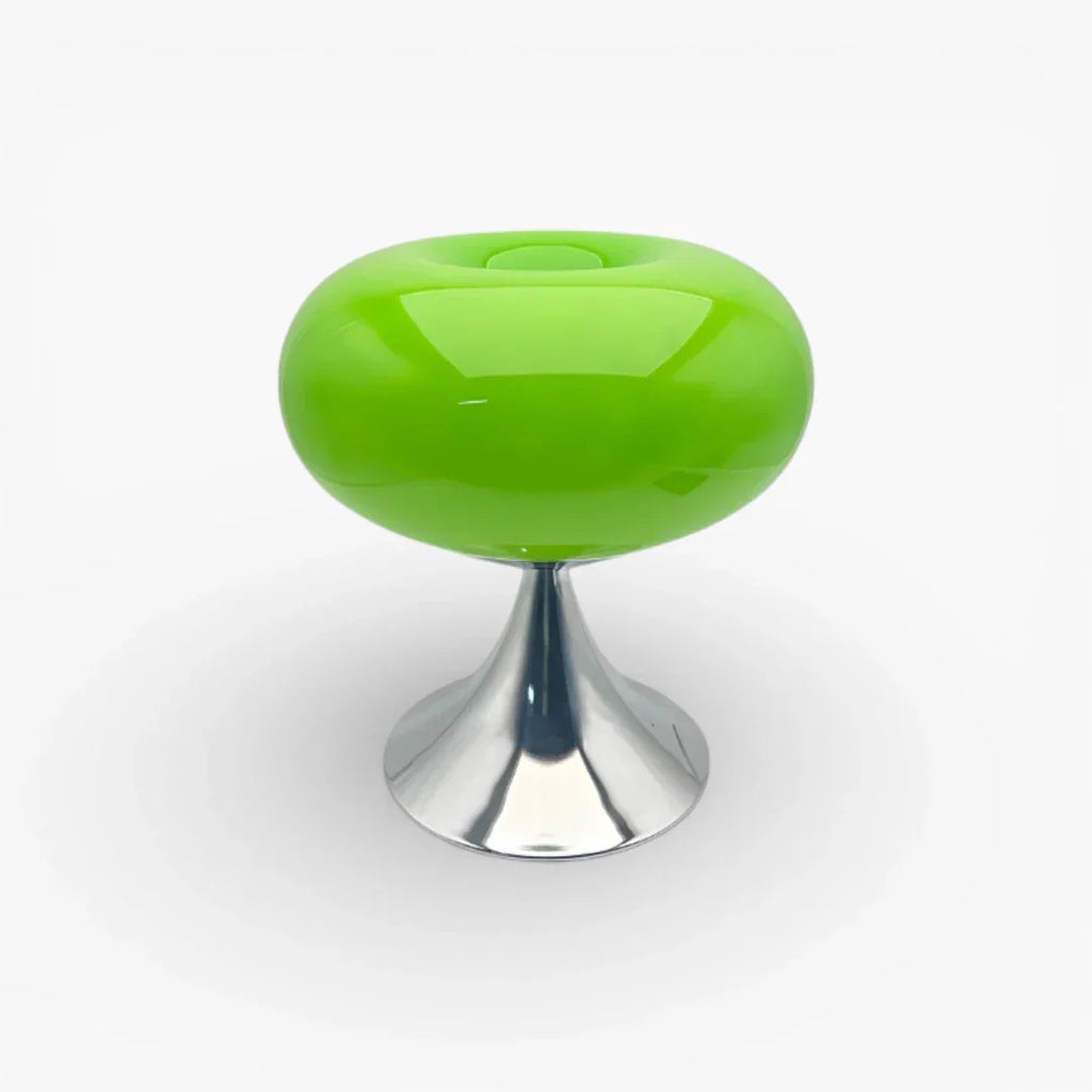 Lampe De Chevet En Verre Coloré