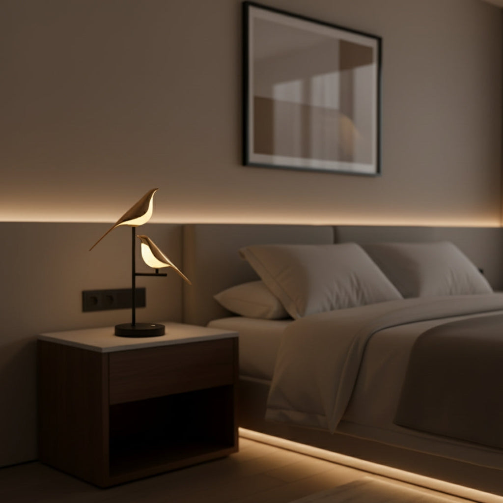 Lampe De Chevet Oiseau LED