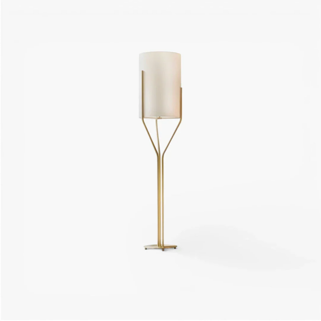 Lampe Sur Pied Abat Jour Cylindrique