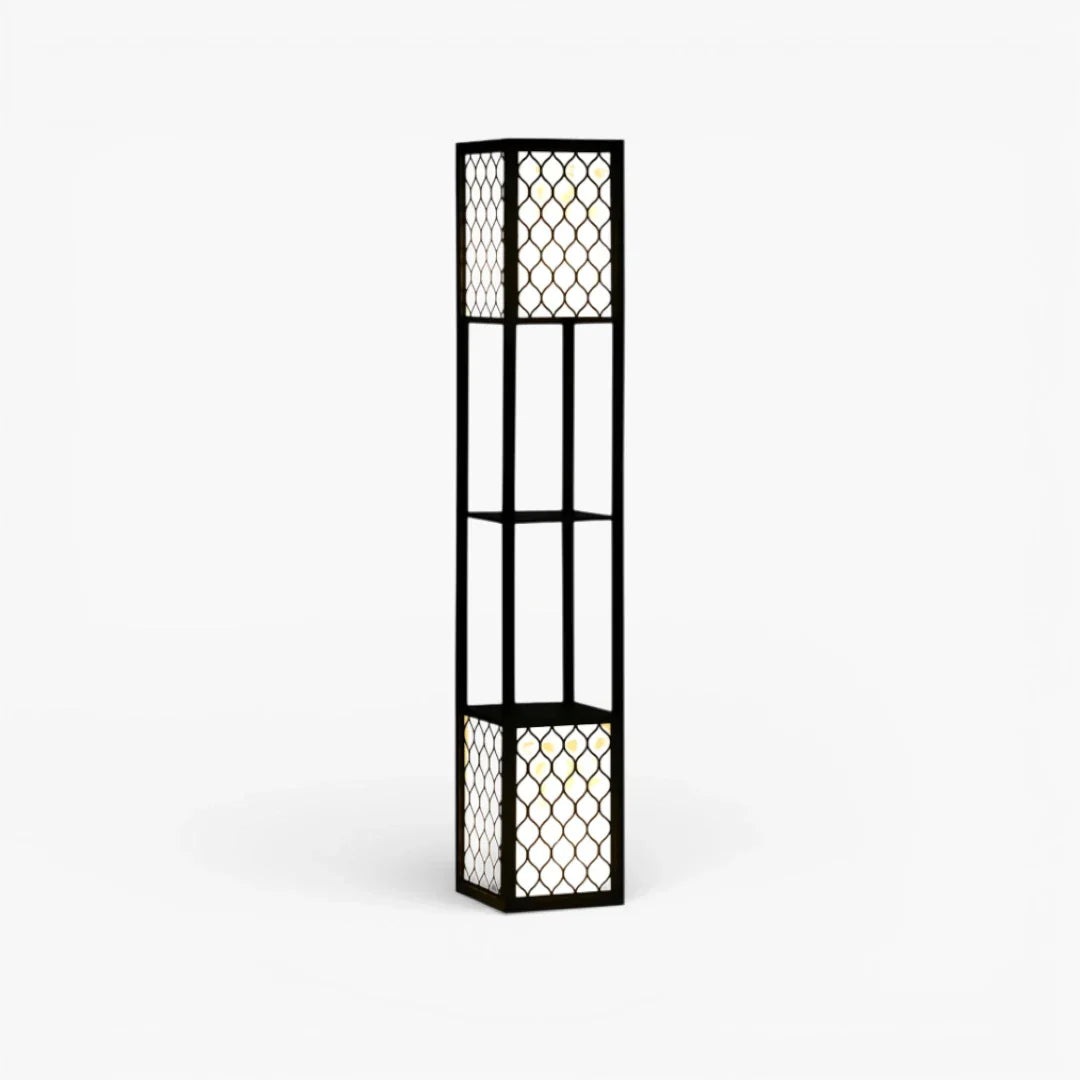 Lampe Sur Pied Avec Etagere