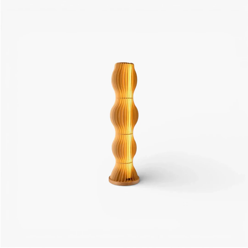 Lampe Sur Pied Bois Vintage