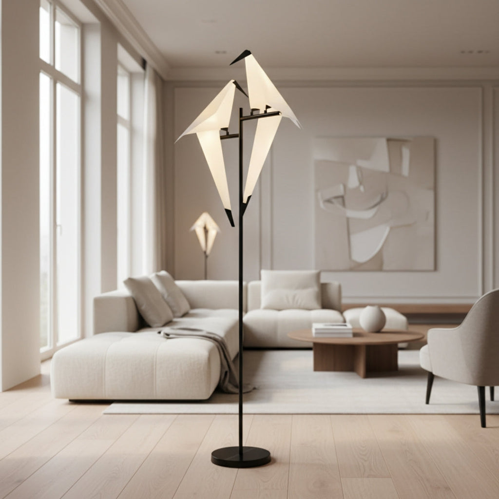 Lampe Sur Pied Origami