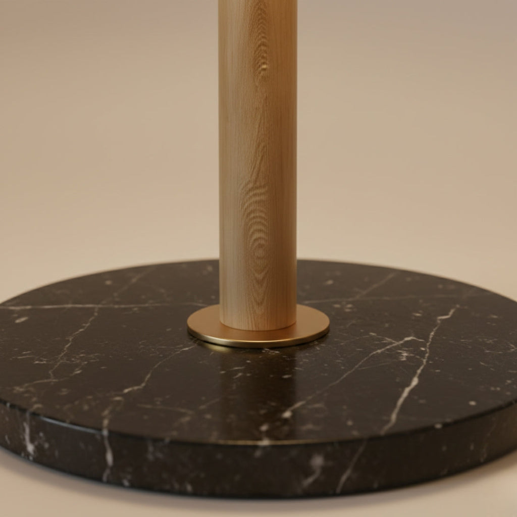 Lampe Sur Pied Verre Fumé