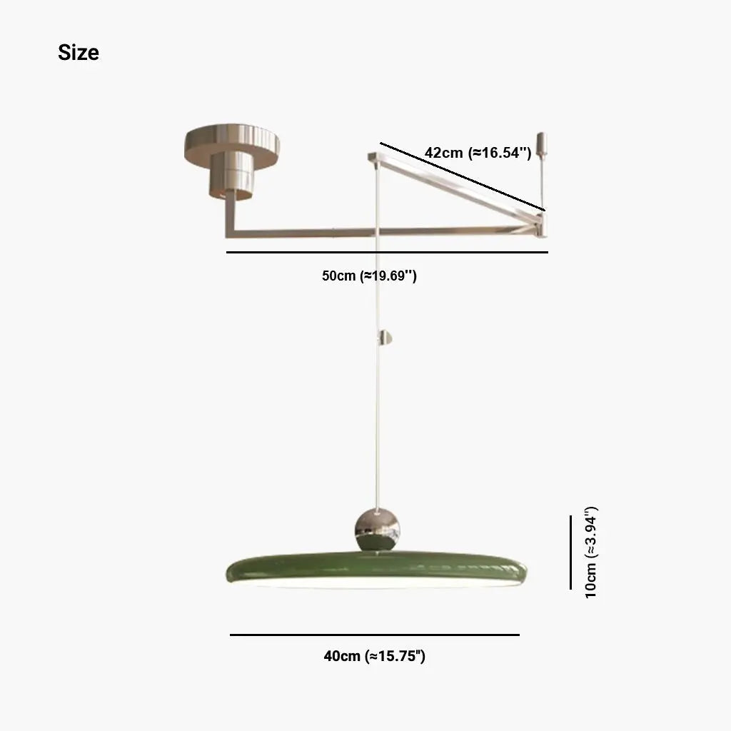 Lampe Suspendue LED à Bras Articulé Nordique