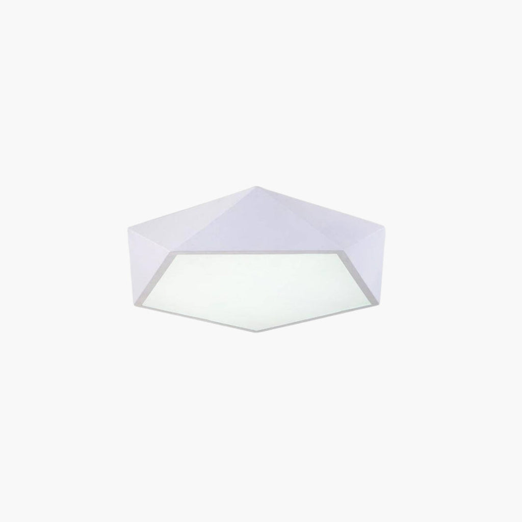 Plafonnier LED Géométrique Effet Diamant