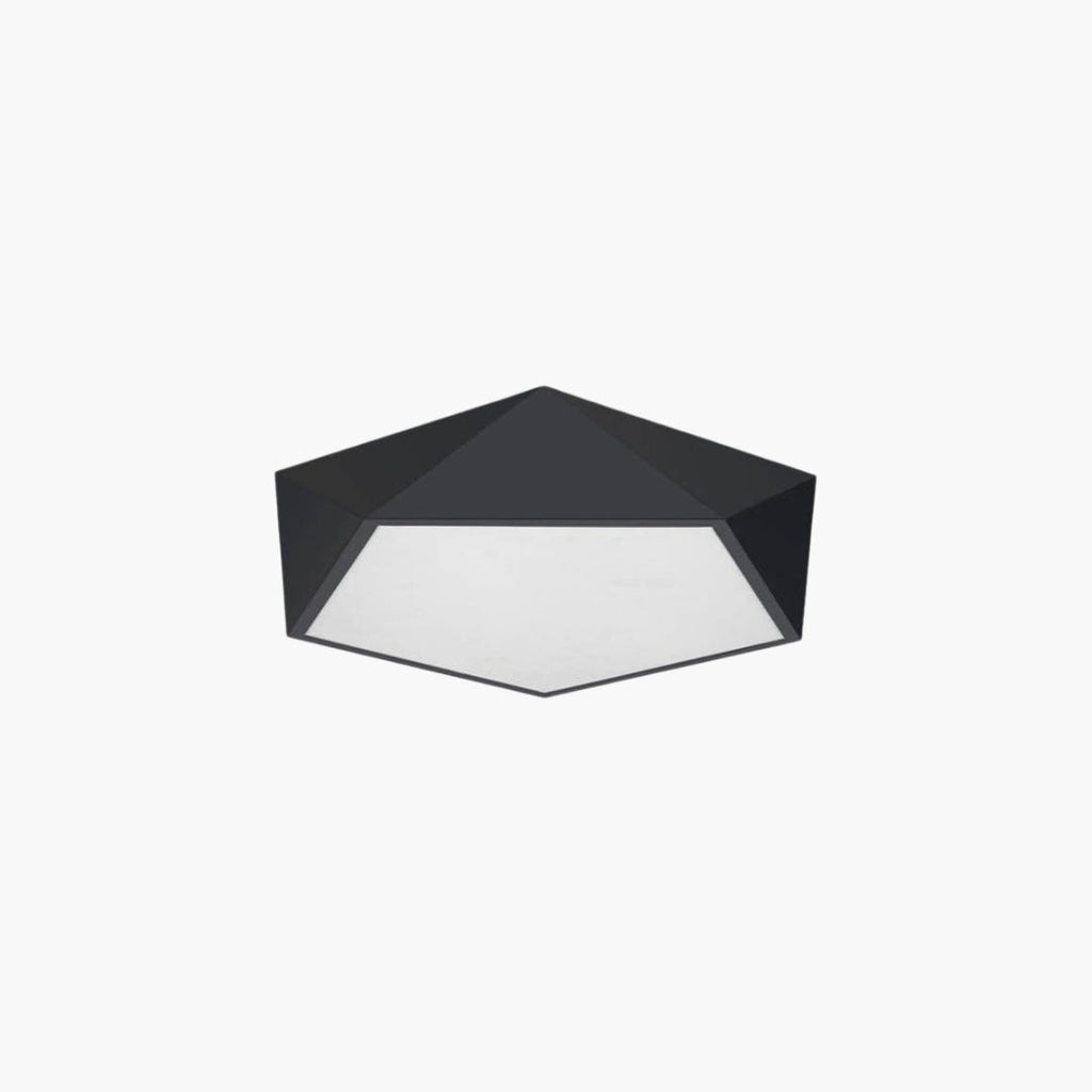 Plafonnier LED Géométrique Effet Diamant