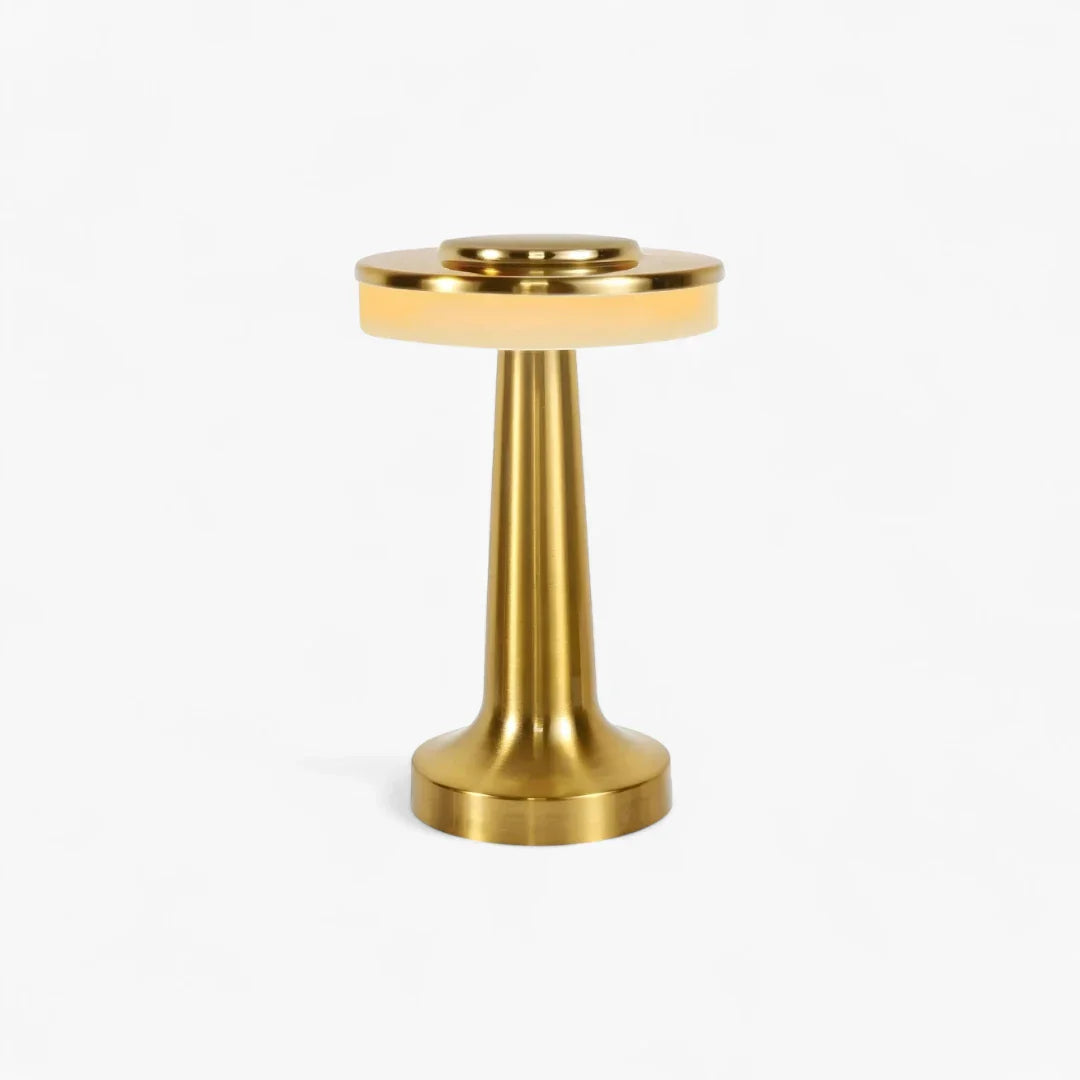 Lampe De Chevet Tactile Doré