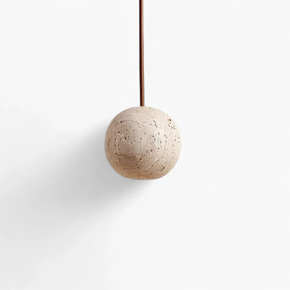 Suspension en pierre naturelle