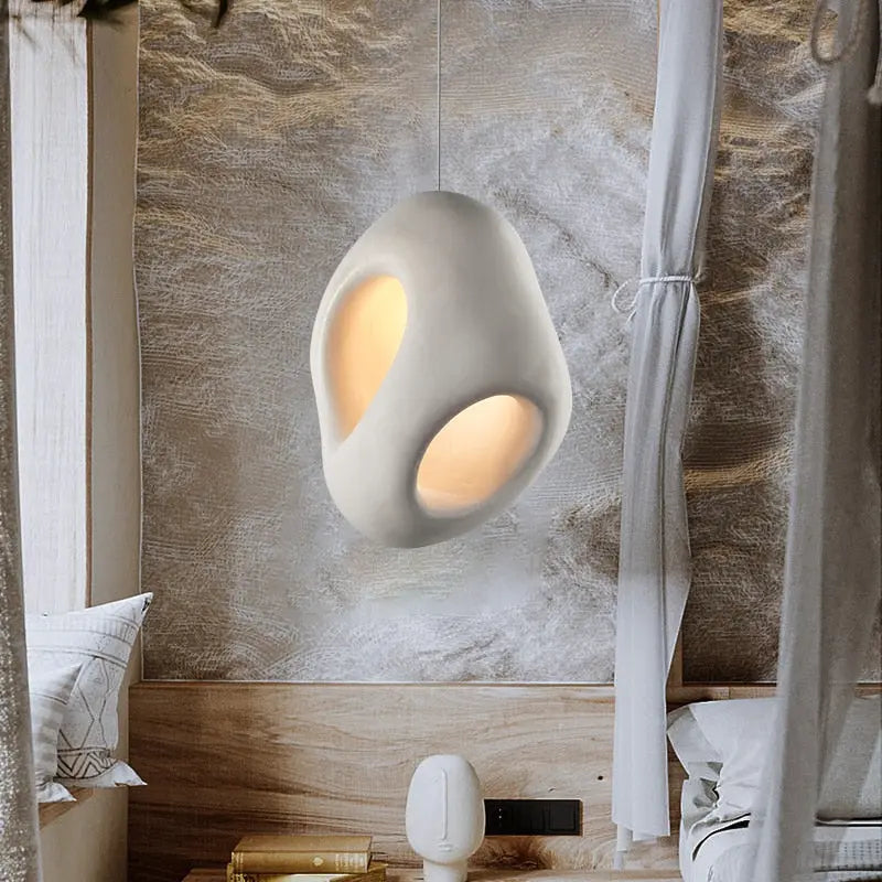 Lampe Suspendue Japonaise en Résine