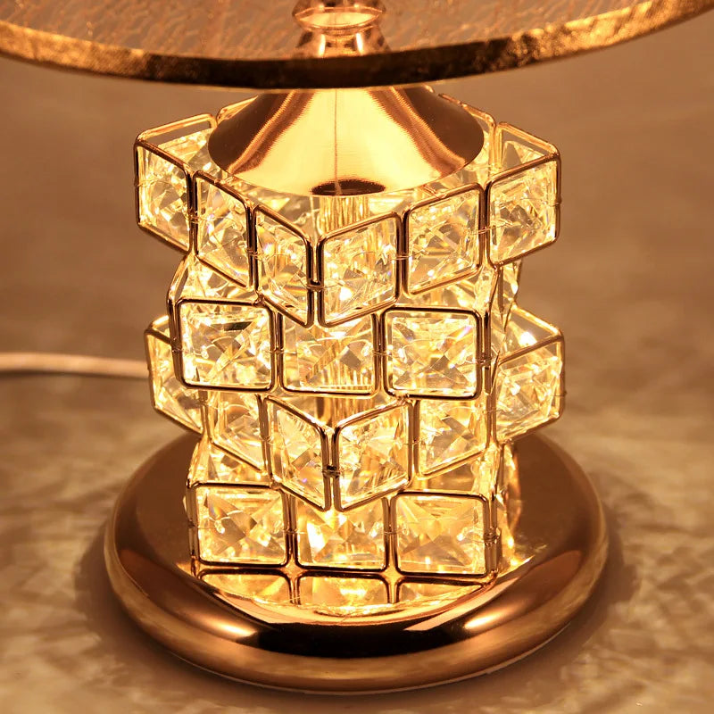 Lampe De Chevet Pied Cristal