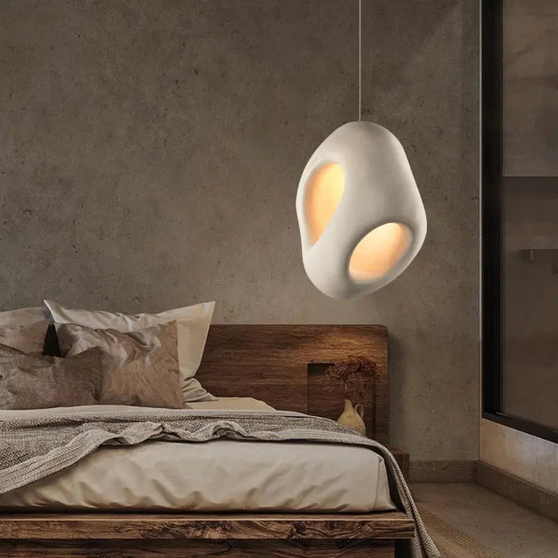 Lampe Suspendue Japonaise en Résine