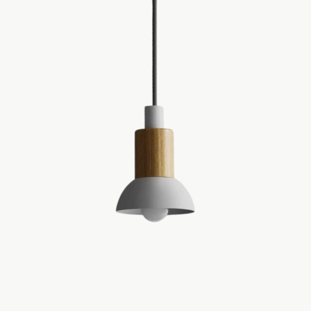 Suspension design en bois et métal de différentes formes Window