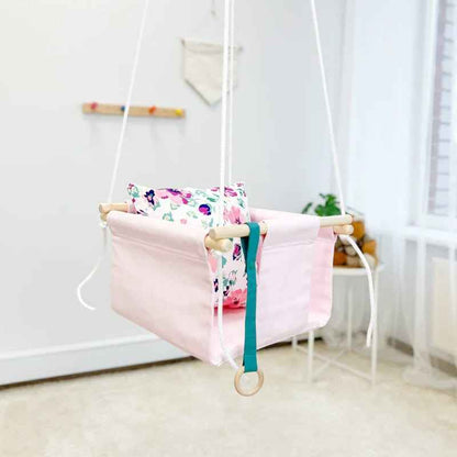 Balançoire Bébé Intérieur Bois | Martin