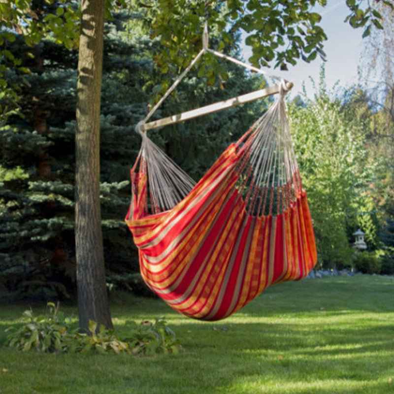 Hamac d'extérieur de camping - N967 - Rouge - 250 x 150 cm - Pour 2 Hamac d'extérieur de camping - N967 - Rouge - 250 x 150 cm - Pour 2